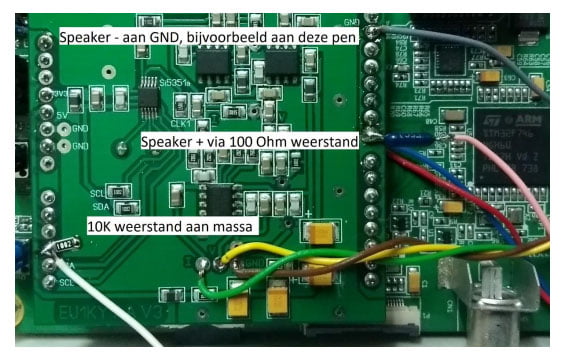 overzicht EU1KY antenne analyzer