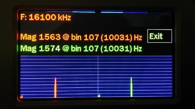 Display EU1KY antenne analyzer