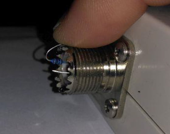 weerstand-test EU1KY antenne analyzer