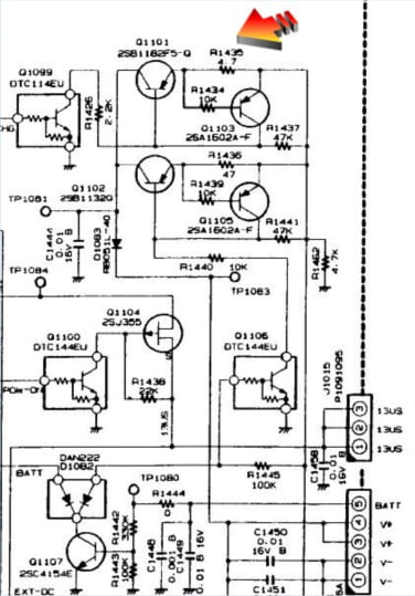 Yaesu FT-817 laadmodificatie schema