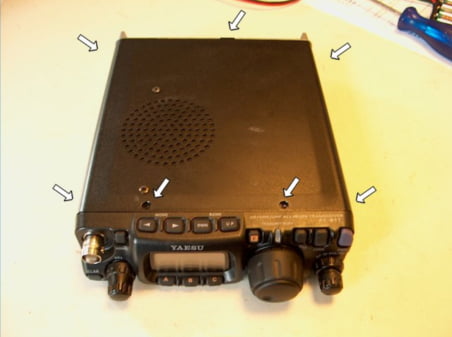 TOP Yaesu FT-817 laadmodificatie